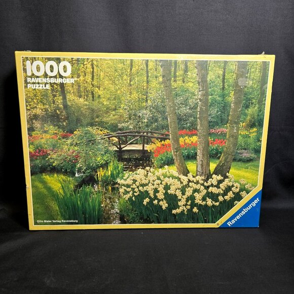 Ravensburger 1000 Piece Puzzle Springtime Meadow Sealed Vintage 15781 Germany - Picture 1 of 9